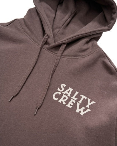 Salty Crew Sailfish Fleece Hood in PORT