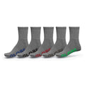Globe Youth Stealth Crew Sock 5 Pack in GREY
