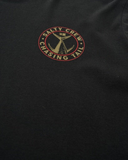 Salty Crew Tailgate Premium Ss Tee in BLACK