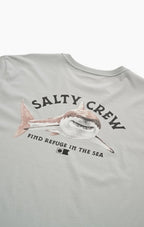 Salty Crew Lurking Classic Ss Tee in QUARRY