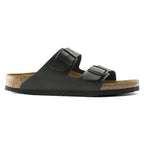 Birkenstock Arizona Black Birko-Flor Regular in Black