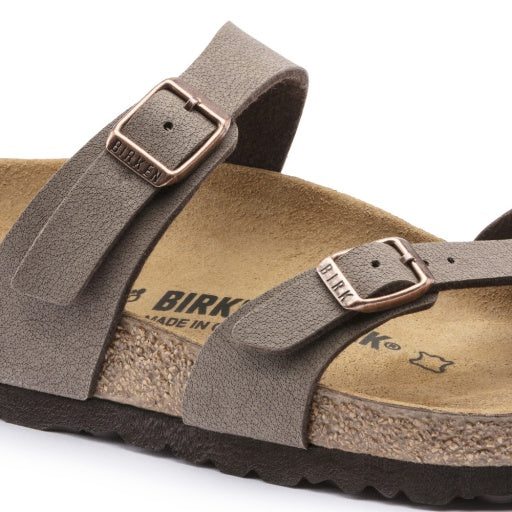 Birkenstock Mayari Mocca Birkibuc Regular in Mocca