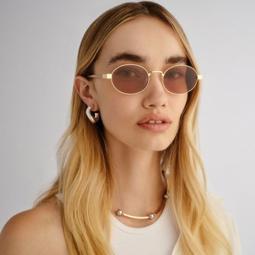 Le Specs Poseidon Deux in GOLD