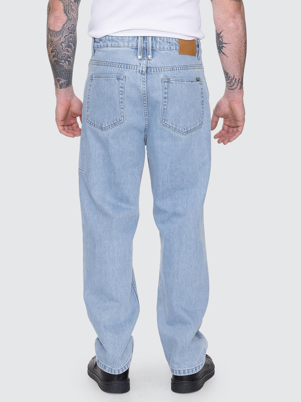 Thrills Co Slacker Relaxed Denim Jean - Ageless Blue in Ageless Blue