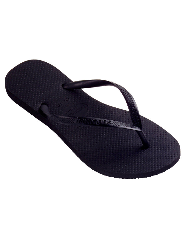 Havaianas Slim Basic Black in Black
