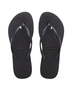 Havaianas Slim Crystal Sw Ll Black in Black