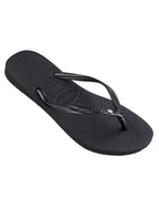 Havaianas Slim Crystal Sw Ll Black in Black