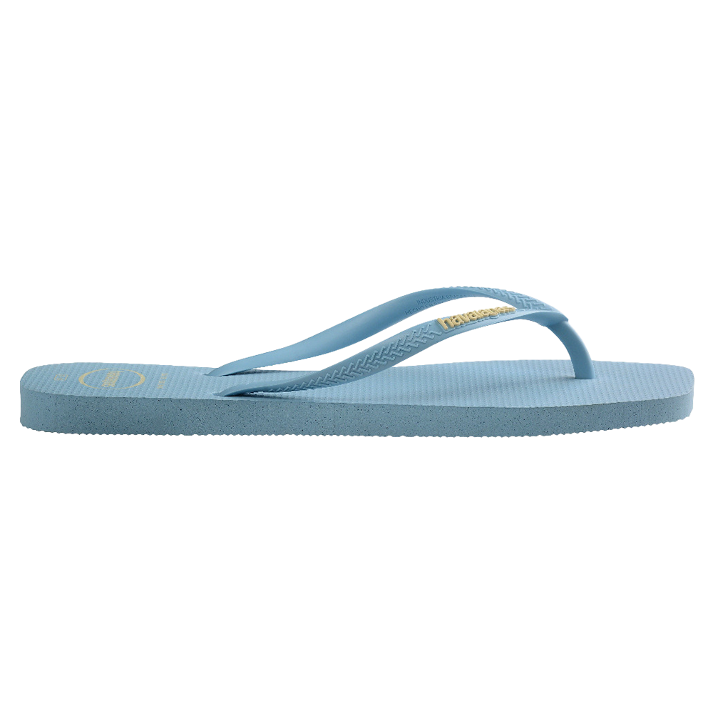 Havaianas Slim Square Logo Pop Up Lavender in Lavender