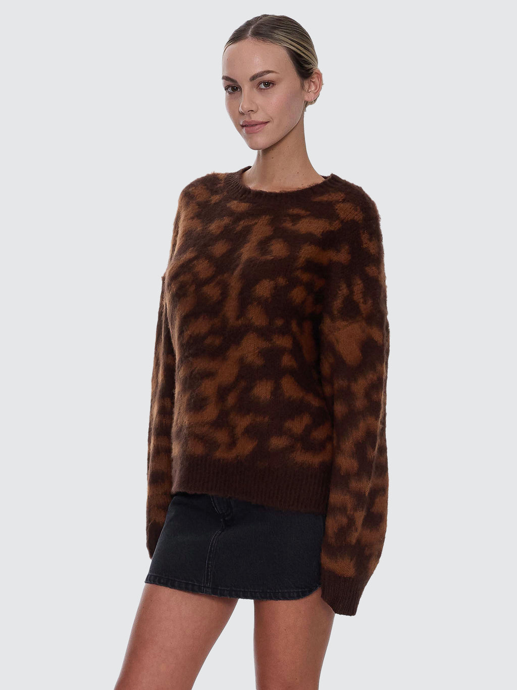 Thrills Co Smokeform Knit Sweater - Burnished Gold in Burnished Gold