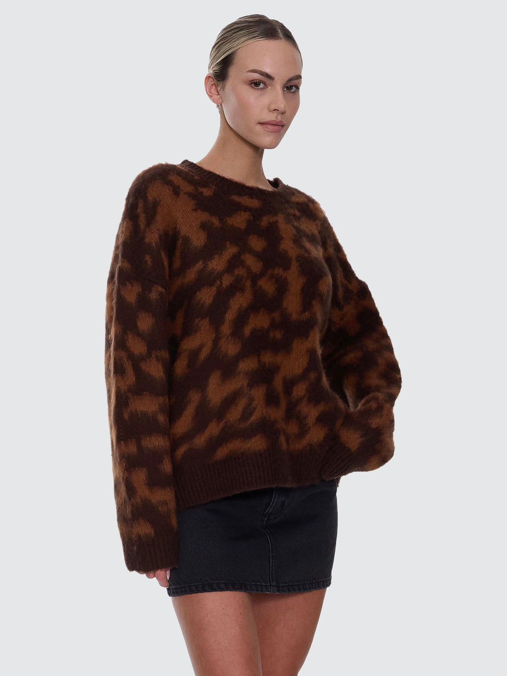 Thrills Co Smokeform Knit Sweater - Burnished Gold in Burnished Gold