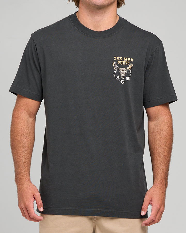 The Mad Hueys Sos | Ss Tee - Vintage Black in VINTAGE BLACK