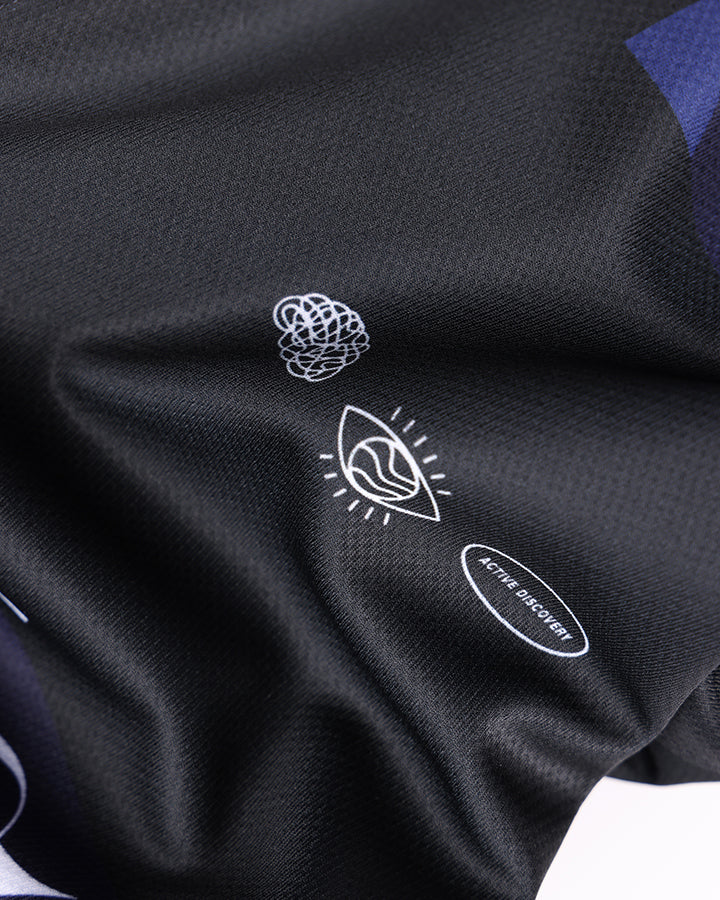 Rivvia Projects Team Vv Ls Polo in BLUE BLACK