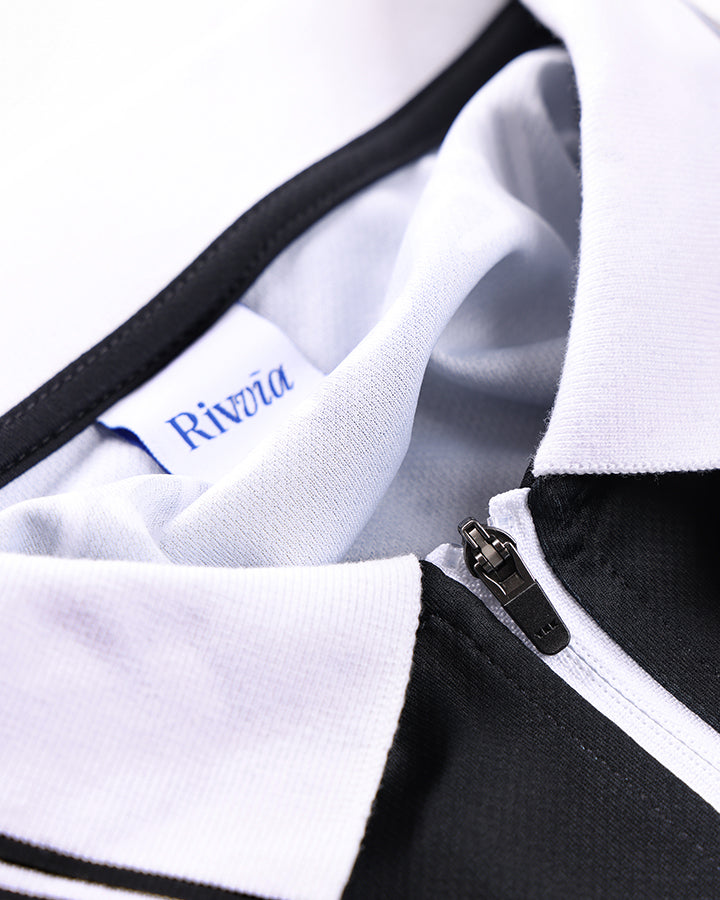 Rivvia Projects Team Vv Ls Polo in BLUE BLACK