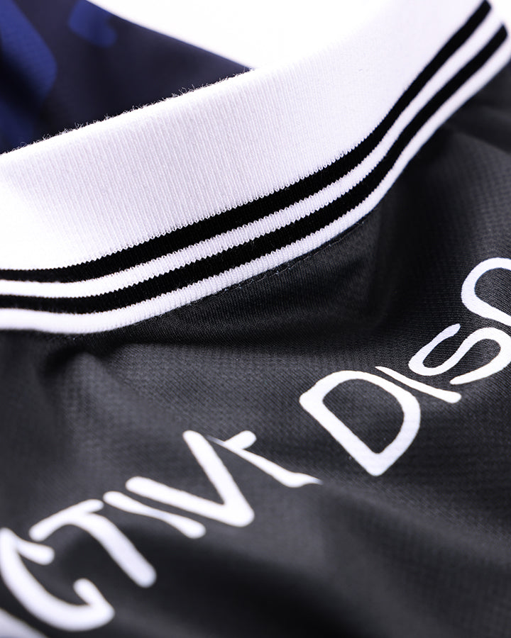 Rivvia Projects Team Vv Ls Polo in BLUE BLACK