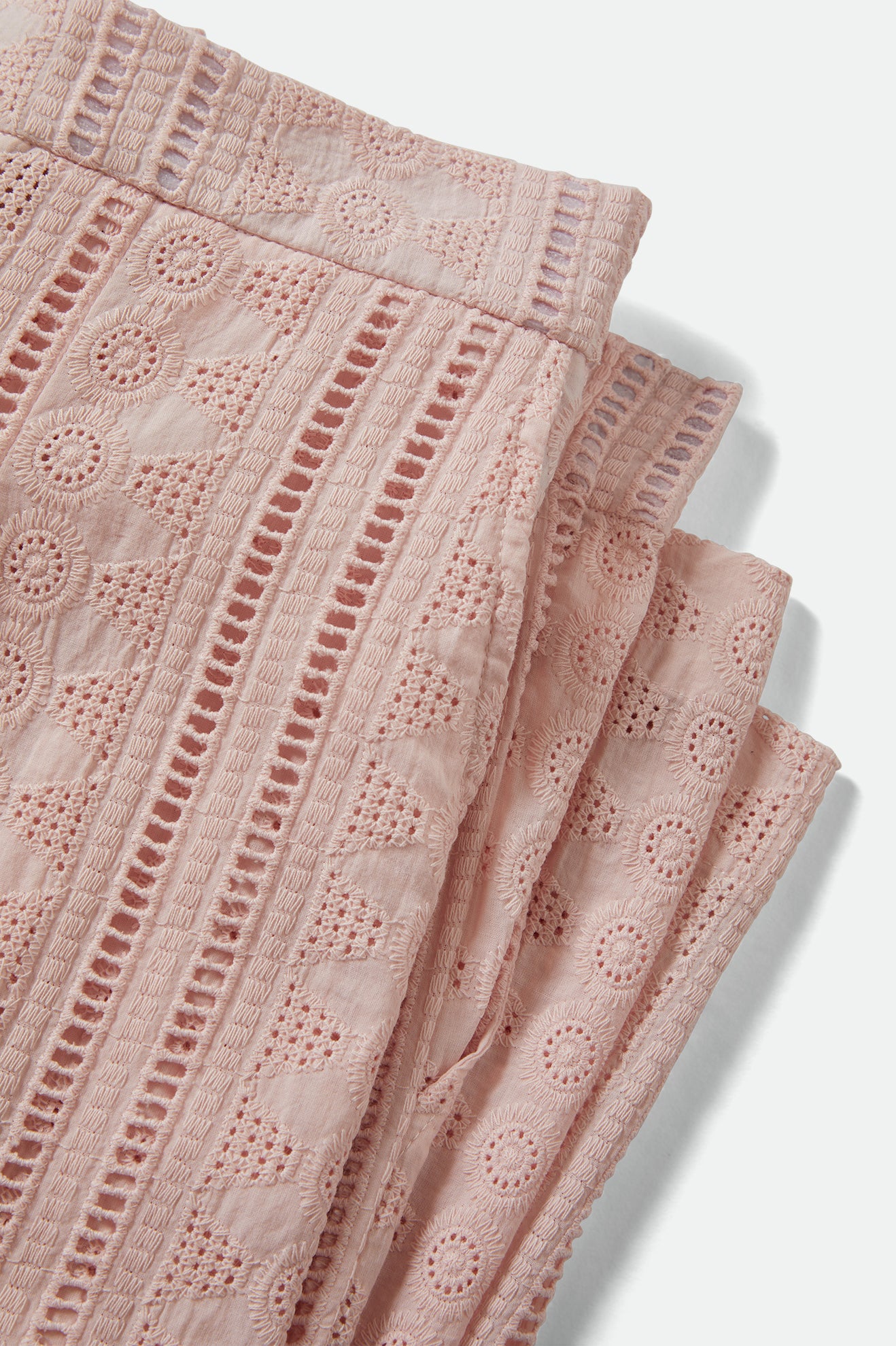 Brixton The Mercer Wide Leg Trouser Pa in CHALK PINK