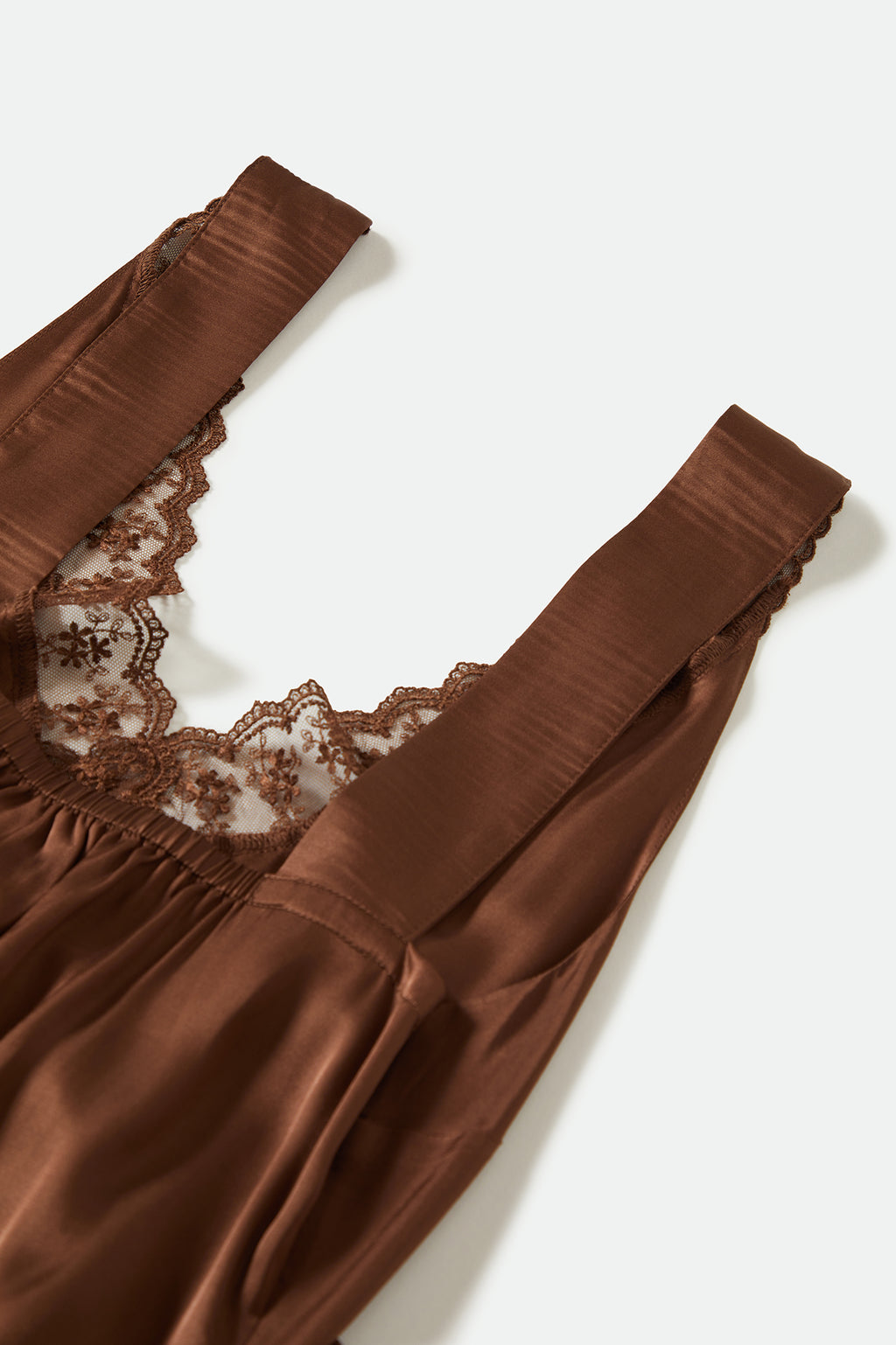 Brixton The Ridge Slip Dress in PINECONE BROWN