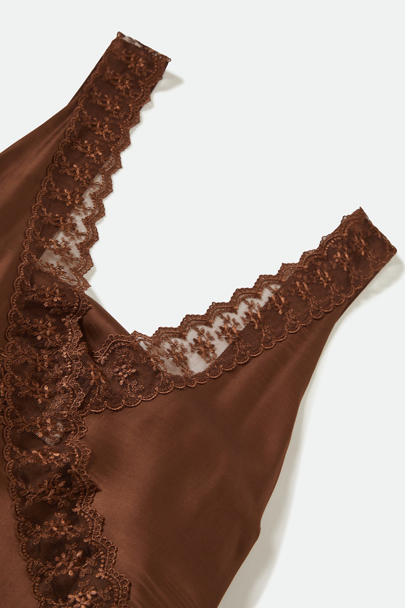 Brixton The Ridge Slip Dress in PINECONE BROWN