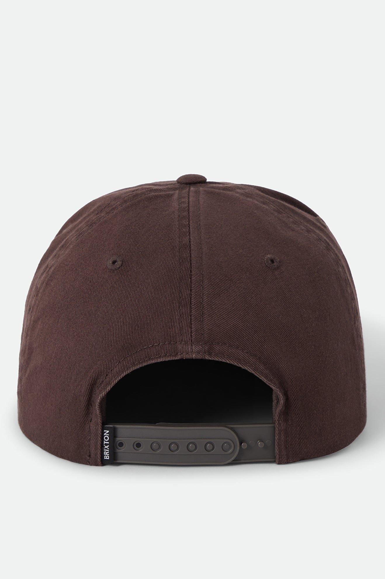 Brixton Trademark Snapback in WALNUT BROWN