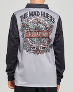 The Mad Hueys Troppo Captain | Youth Upf 50+ Fishing Jersey in SMOKE