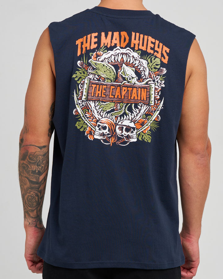 The Mad Hueys Troppo Captian | Muscle in NAVY