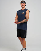The Mad Hueys Troppo Captian | Muscle in NAVY