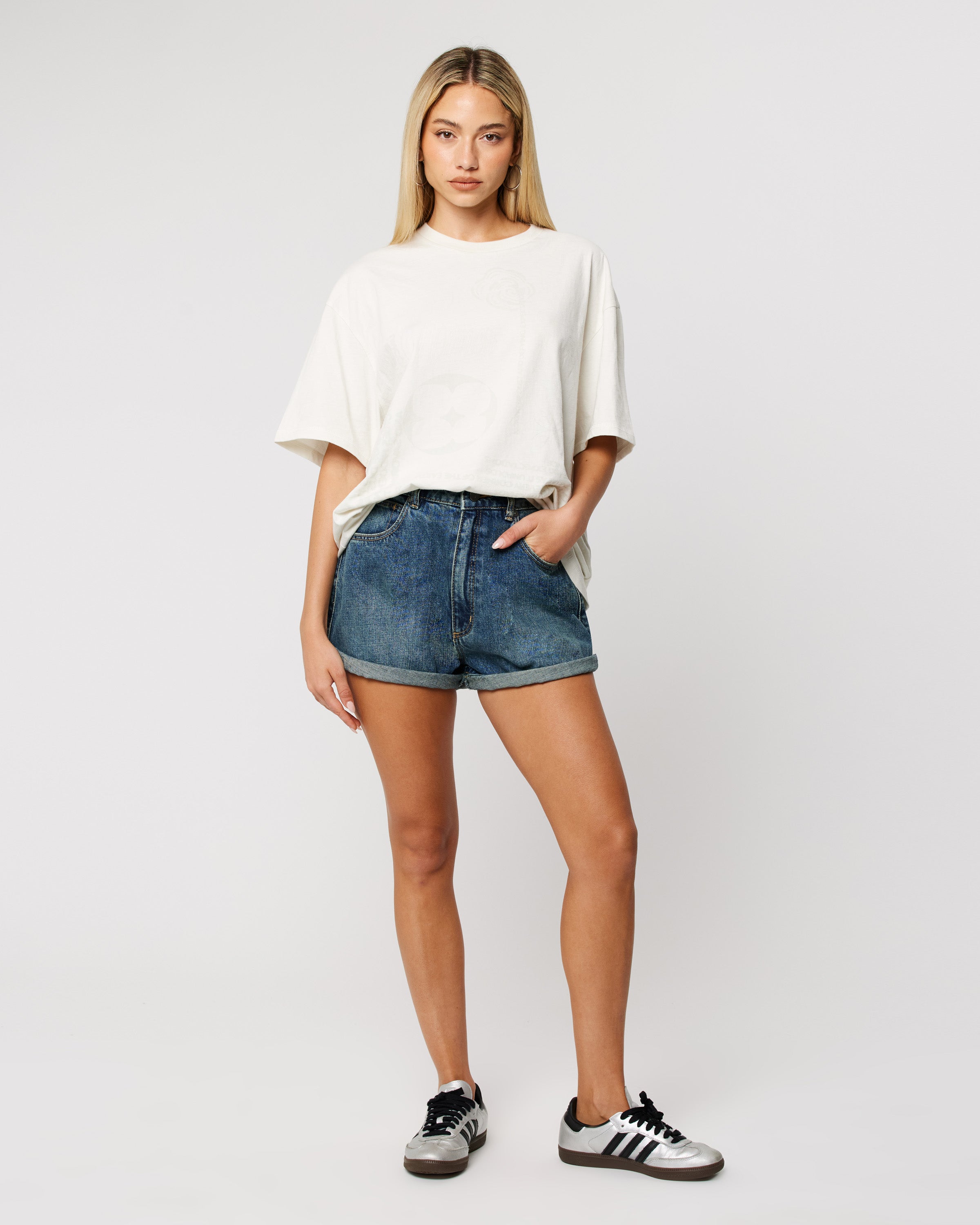 Abrand Jeans Venice Short Andy Turn Up in ANDY