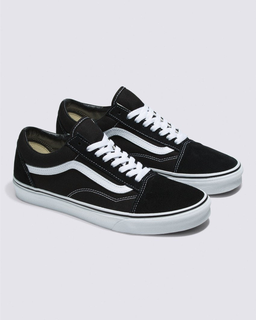 Vans Old Skool Black/White in Black/White